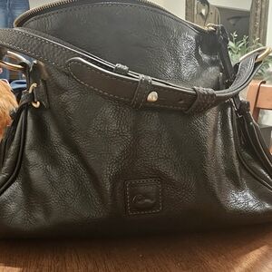 Black Leather Handbag